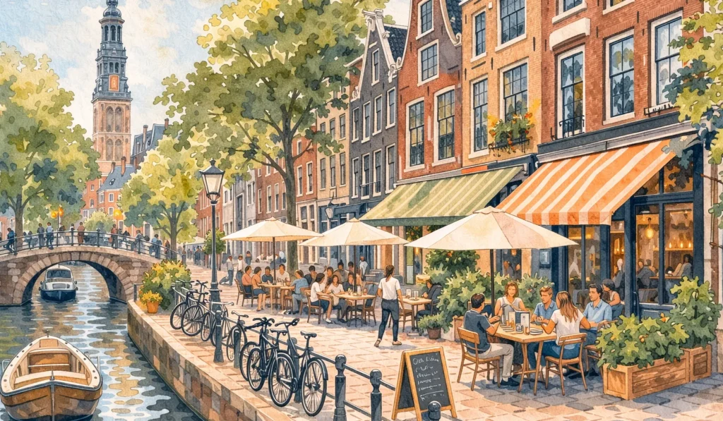 Terrasvergunning Amsterdam: complete gids voor horecaondernemers